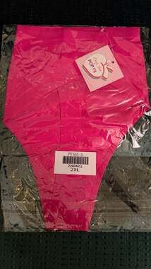 Cheek Boss x POP Fit Hot Pink Thong Women’s 2XL New in Package
